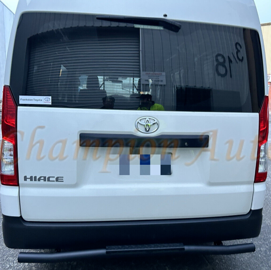 Nudge Bar AND Rear Bar Rear Step for Toyota Hiace LWB SLWB 05/2019 -2024