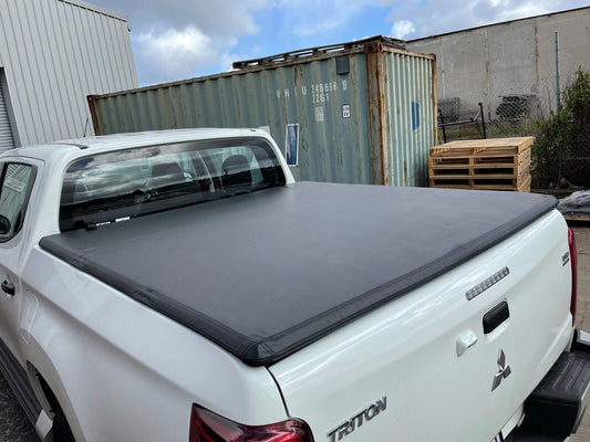 Tri Fold Soft Tonneau Cover for Mitsubishi MV Triton Dual Cab Mar 2024 - Current