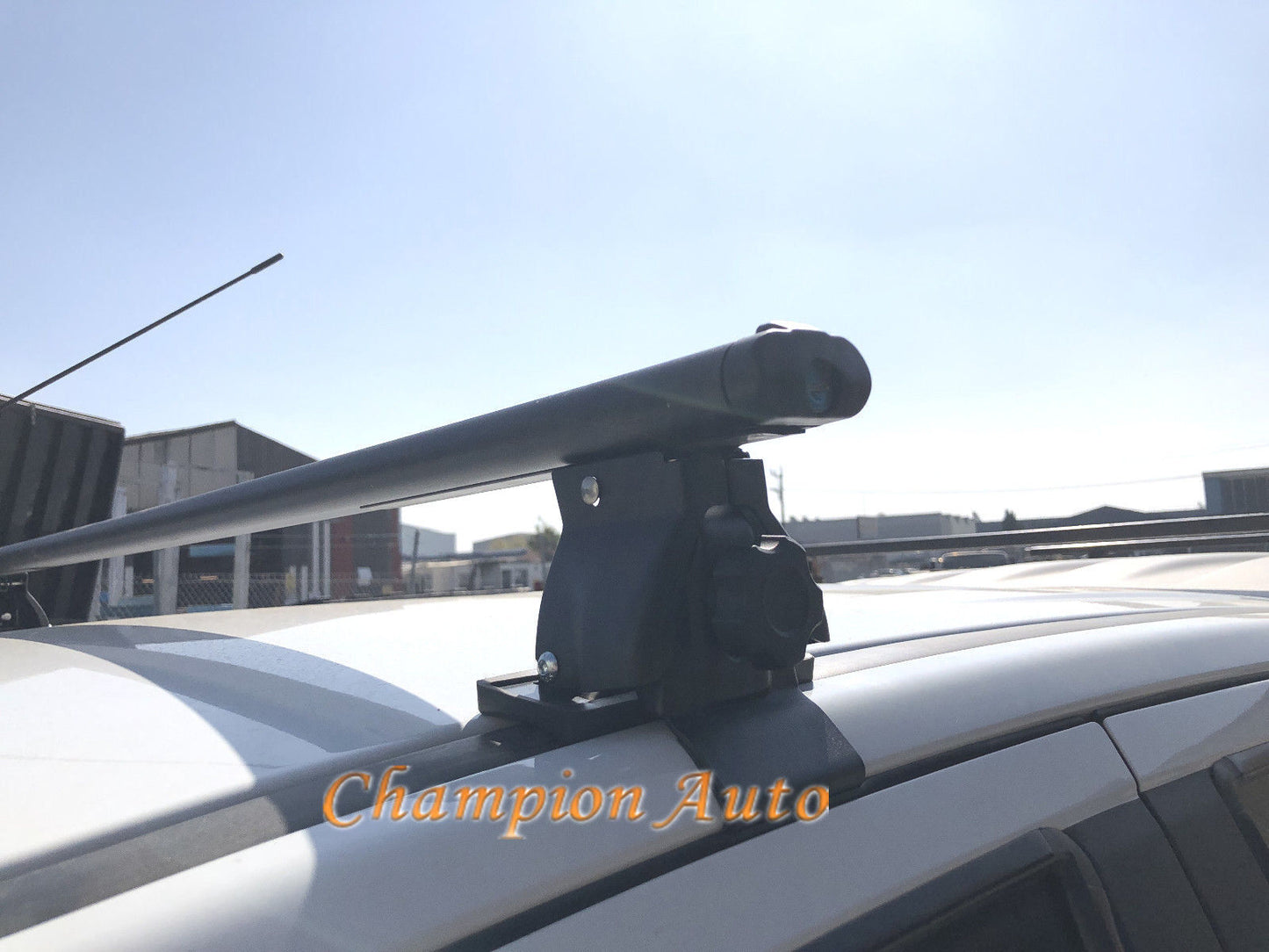 Black Roof Racks Aluminum one Cross Bars 52'' fit Toyota Hilux 2005-2024