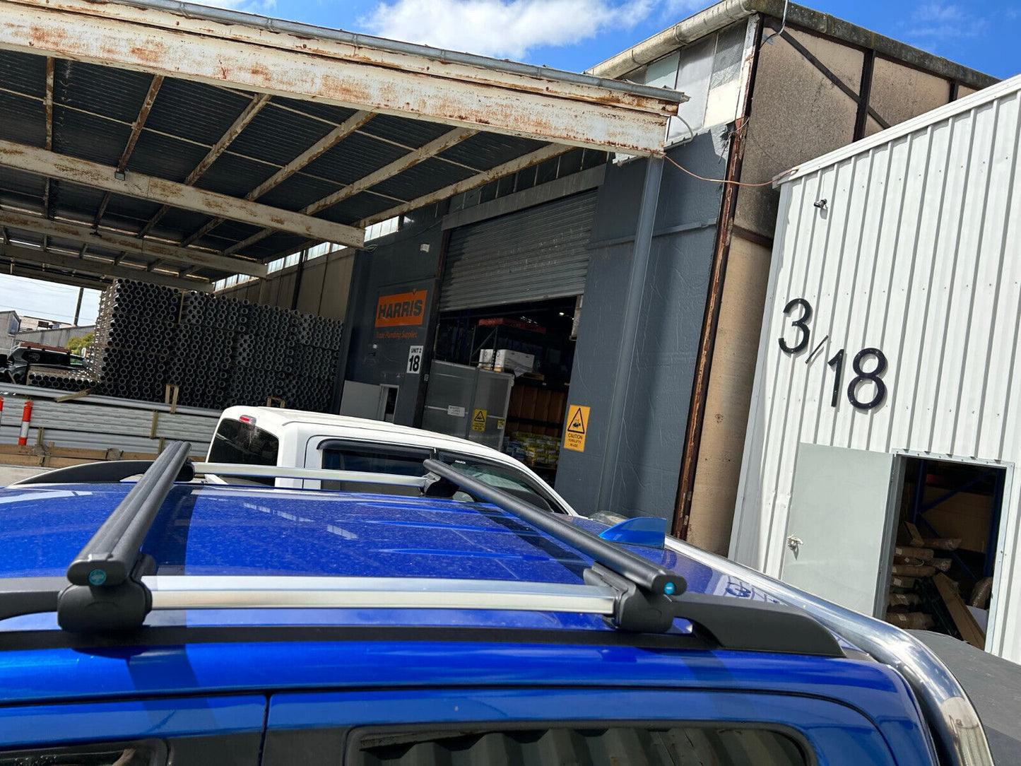 A pair Crossbar Cross bar Roof Rack  For GWM Ute Cannon 2019-2024