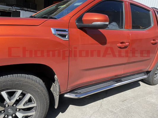 Alloy side steps For LDV T60 T60 MAX Dual Cab 2021 - 2024 (CMP94)