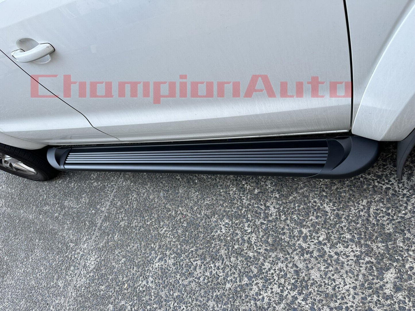 Double cab Black Side Steps For Isuzu D-max Dmax Dual Cab 09/2020 -2024 (CBB)