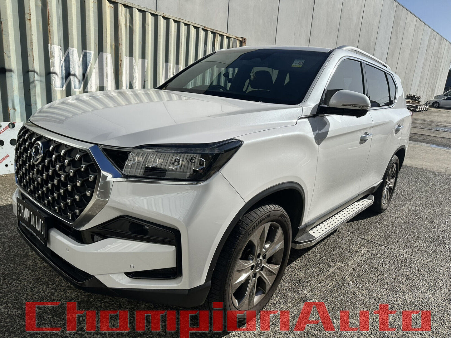 Side Steps Running Boards for SsangYong Rexton 2019-2024 All Models (CMP16)