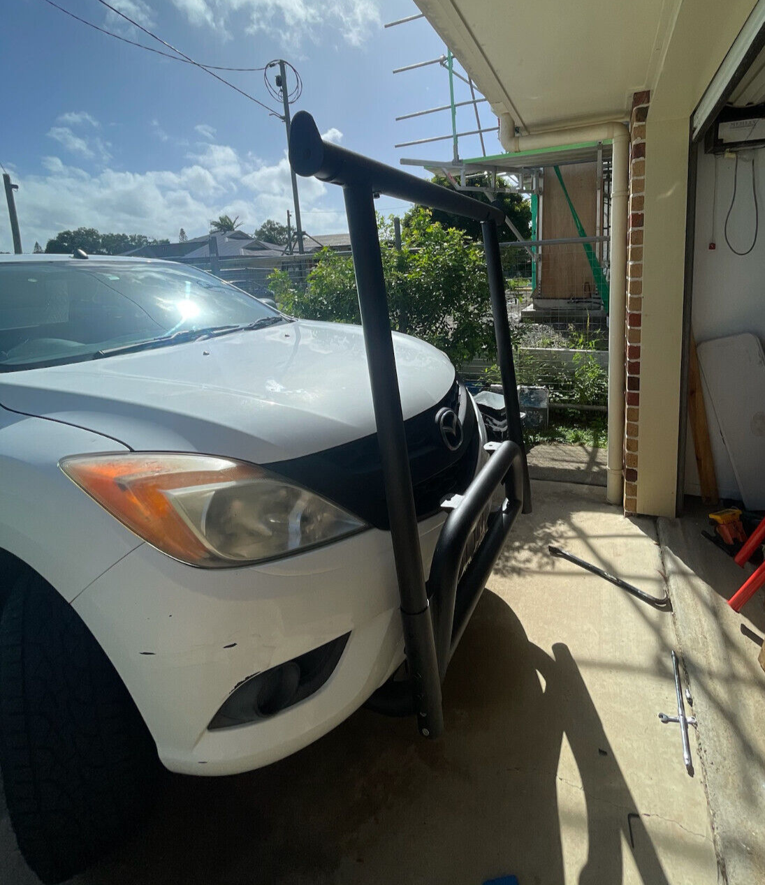 Nudge Bar For Mazda BT50  2012-08/2020 with Front Ladder Rack H Rack H-Frame