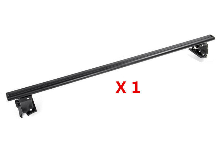 Black Roof Racks Aluminum one Cross Bars 52'' fit Toyota Hilux 2005-2024