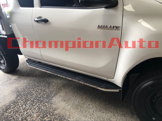 Side Steps For Extra Cab Toyota Hilux WorkMate 2015 - 2024 (CMP88)