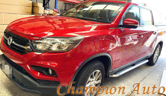 SsangYong Musso / Musso XLV Dual Double Cab 4 DOORS Side Steps 2019 -2024(CMP94)