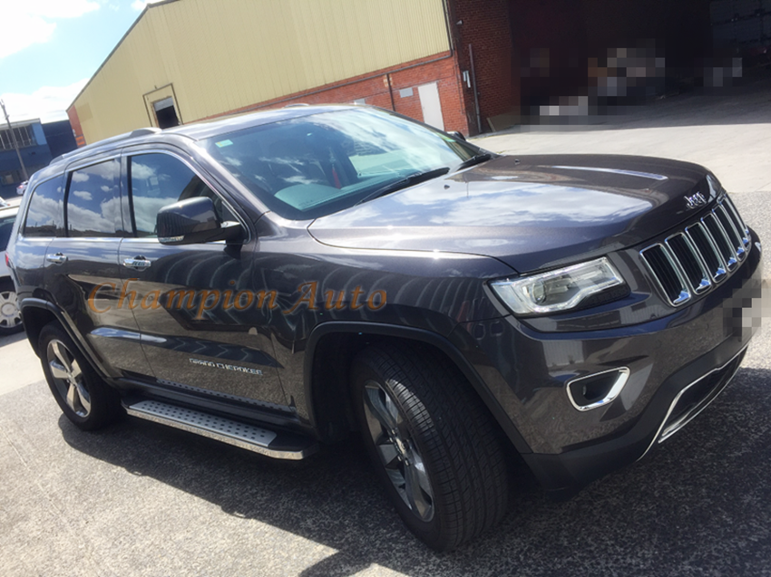 Side Steps For Jeep Grand Cherokee WK 2011-2022 (CMP16) With Heavy Duty Brackets