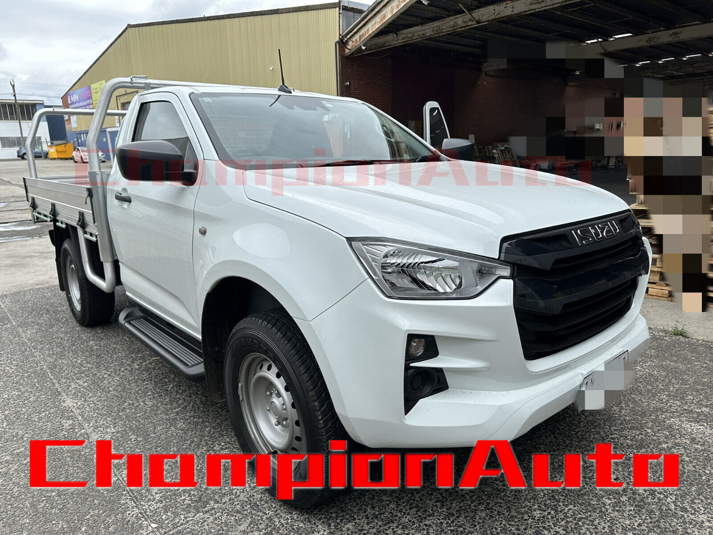 Black Side Steps For Single Cab Isuzu D-max Dmax 09/2020 -2024 (CBB)