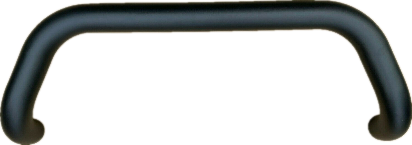 Black Steel Nudge Bar SSANGYONG MUSSO FaceLift (sensor compatible) 2021-2024