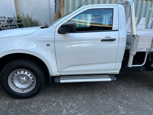 Single Cab Alloy Side steps For  Isuzu D Max D-Max 08/2020-2024 (S6)
