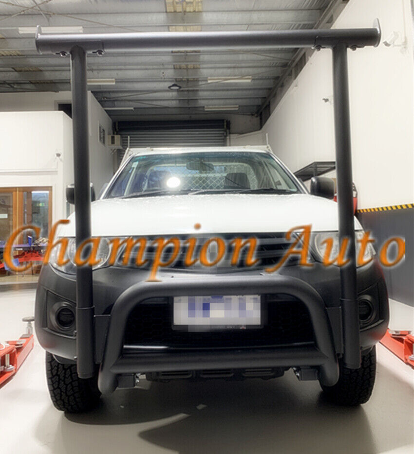 Nudge Bar for Nissan Navara NP300 with Front Ladder Rack H Rack H-Frame  15-20